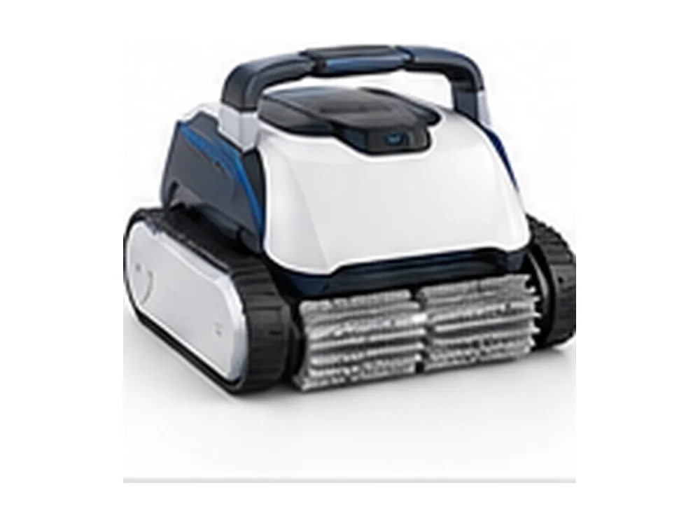 Dolphin E10 robotic pool cleaner — AI illustrative render