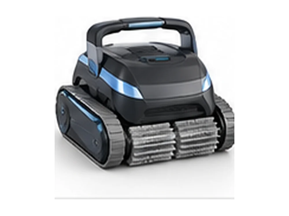 Dolphin Explorer E50 robotic pool cleaner — AI illustrative render