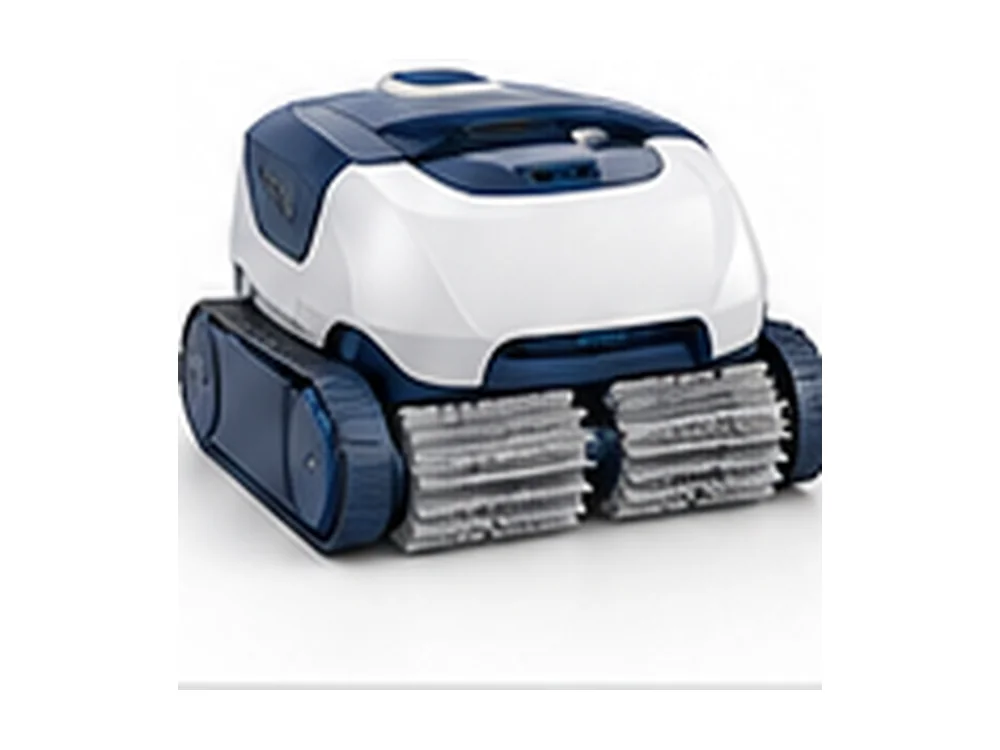 Dolphin Premier robotic pool cleaner — AI illustrative render