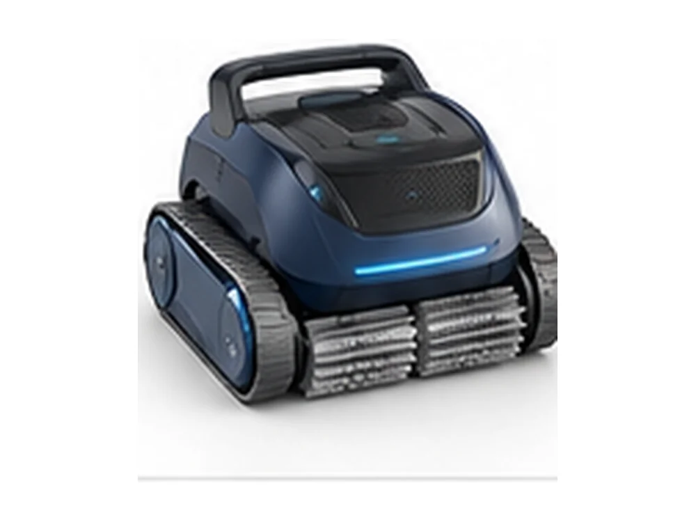 Dolphin Quantum robotic pool cleaner — AI illustrative render