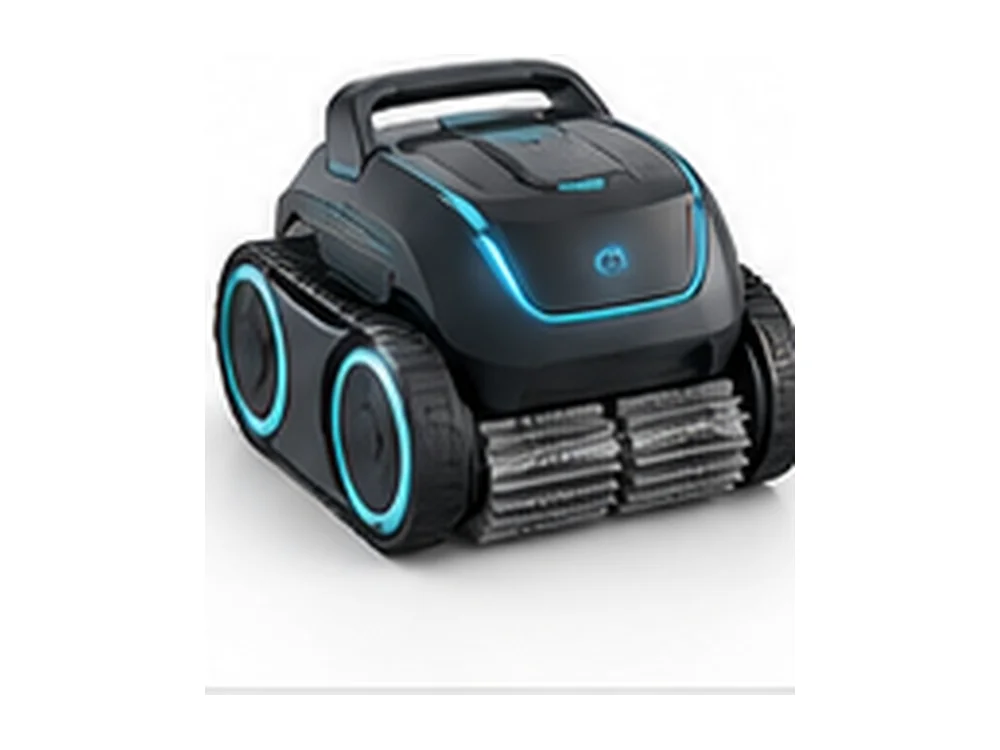 WYBOT C2 Vision robotic pool cleaner — AI illustrative render